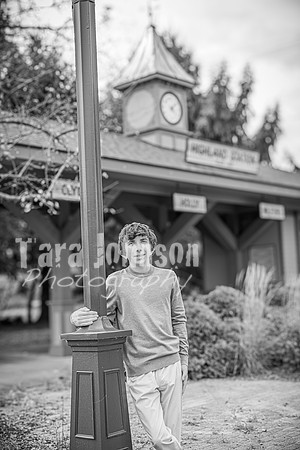 Corbin Gibson @ Highland Depot Tracks - BW - TJP (31 of 43)