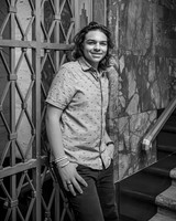 Jeramiah Torres @ the Guardian Building - BW - TJP (10 of 15)