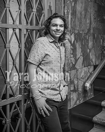 Jeramiah Torres @ the Guardian Building - BW - TJP (10 of 15)