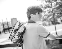 TJ Romanuk @ Central Park in Milford - BW - TJP (9 of 65)
