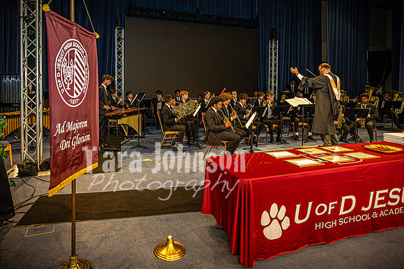 2024 U of D Grad - Band - TJP (46 of 50)