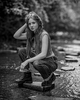 Anne Cambron @ Central Park - BW - TJP (20 of 55)