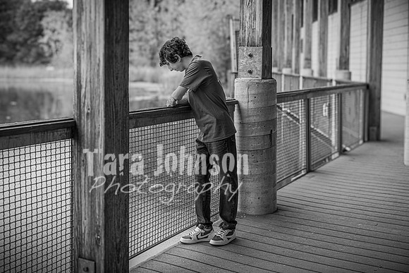 Corbin Gibson @ Highland Depot Tracks - BW - TJP (37 of 62)