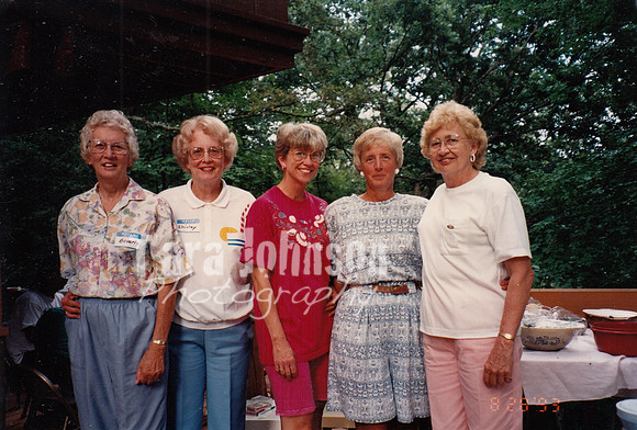 1993 Linda, Shirley, Loie, Bev & Joan