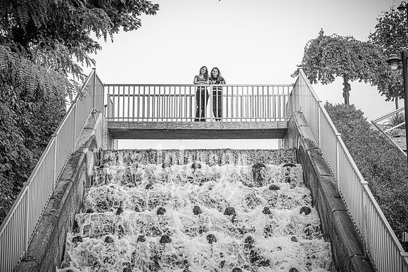 Cambron Twins @ Central Park - BW - TJP (23 of 26)