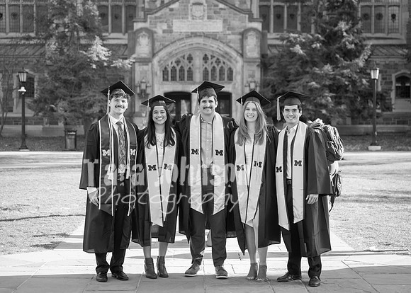 Kera & Friends Grad Photos W25 B&W (107 of 259)