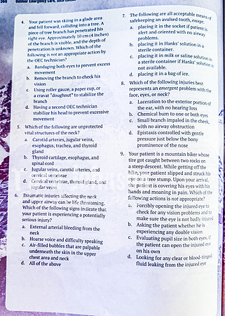 OEC - Test Questions (30 of 45)