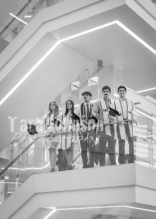 Kera & Friends Grad Photos W25 B&W (193 of 259)