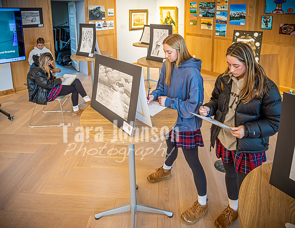 2025 OLSM Art Show - Student Visit - TJP (5 of 28)