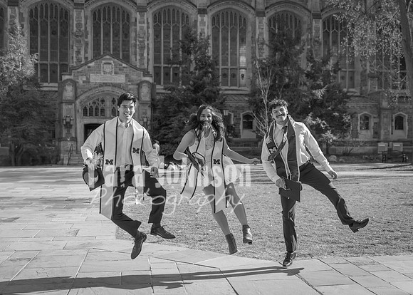 Kera & Friends Grad Photos W25 B&W (71 of 259)