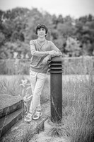 Corbin Gibson @ Highland Depot Tracks - BW - TJP (2 of 62)