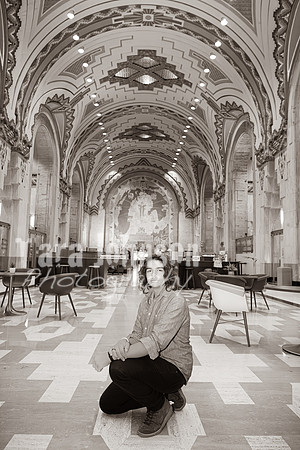 Jeramiah Torres @ the Guardian Building - Sepia - TJP (13 of 15)
