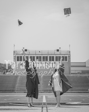 2025 Ava & Grace F Graduation Photos B&W (75 of 106)