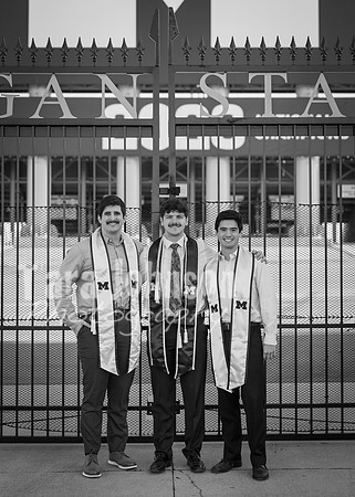 Kera & Friends Grad Photos W25 B&W (155 of 259)