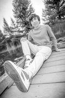 Corbin Gibson @ Highland Depot Tracks - BW - TJP (10 of 62)