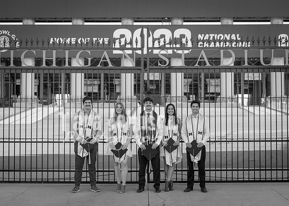 Kera & Friends Grad Photos W25 B&W (142 of 259)