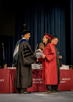 25 U of D Graduation - Angle #3 - Principle, Dr. Smith