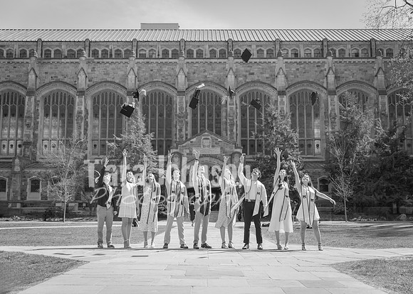 New Life Grad Photos W25 B&W (61 of 166)