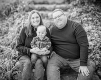 Rolando Family - BW
