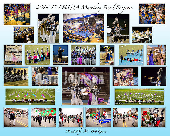 2016-17 LHS-IA Marching Band Collage