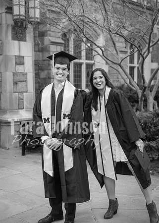 Kera & Friends Grad Photos W25 B&W (83 of 259)