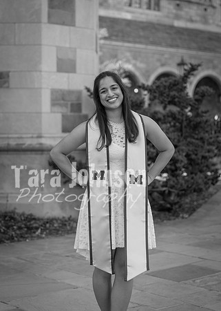 Kera & Friends Grad Photos W25 B&W (68 of 259)
