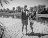 Johnson Family @ Indian Springs - BW