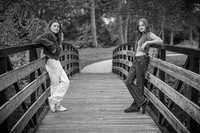 Cambron Twins @ Central Park - BW - TJP (4 of 26)