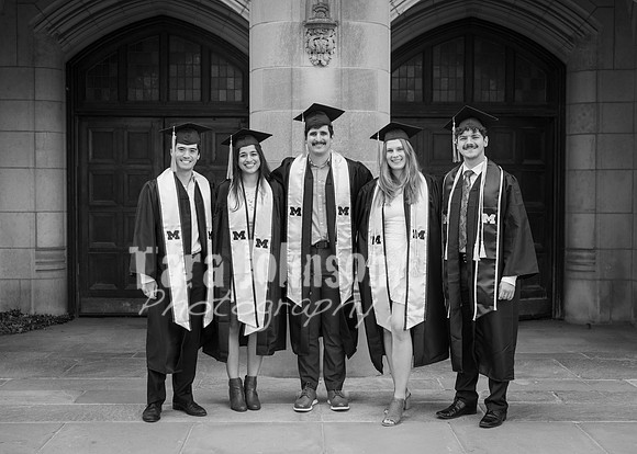 Kera & Friends Grad Photos W25 B&W (73 of 259)