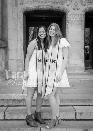 Kera & Friends Grad Photos W25 B&W (13 of 259)