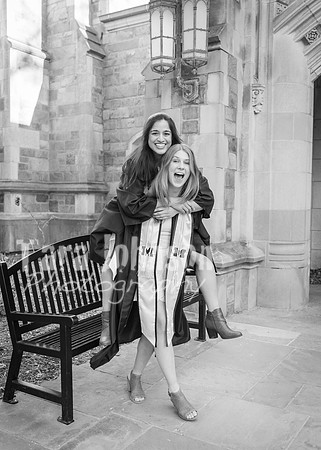 Kera & Friends Grad Photos W25 B&W (93 of 259)