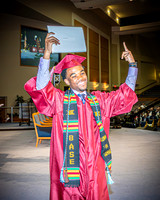25 U of D Graduation - Angle #4 - Stage Walk