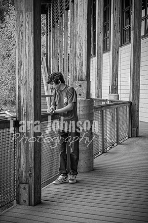 Corbin Gibson @ Highland Depot Tracks - BW - TJP (36 of 62)