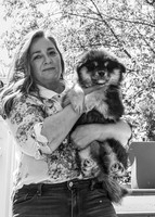 Bryde Family & Finish Lapphund Pups - BW - TJP (19 of 60)