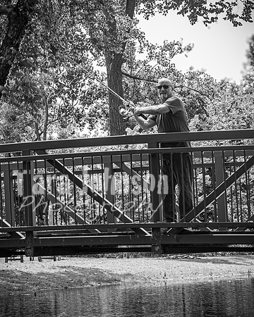 Ron Hall @ Depot Park - BW - TJP (5 of 54)