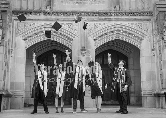 Kera & Friends Grad Photos W25 B&W (78 of 259)