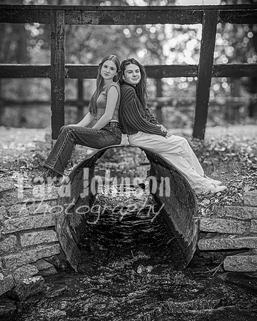 Cambron Twins @ Central Park - BW - TJP (11 of 26)