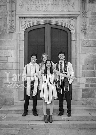 Kera & Friends Grad Photos W25 B&W (19 of 259)