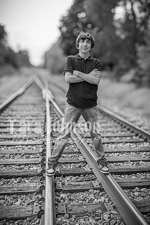 Corbin Gibson @ Highland Depot Tracks - BW - TJP (12 of 43)