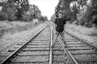 Corbin Gibson @ Highland Depot Tracks - BW - TJP (11 of 43)
