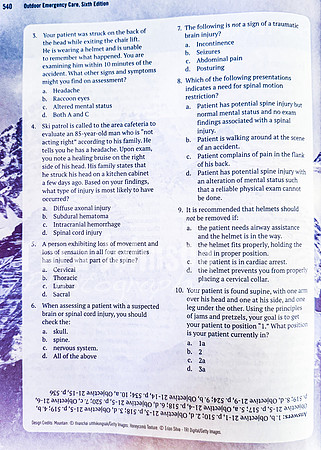 OEC - Test Questions (29 of 45)