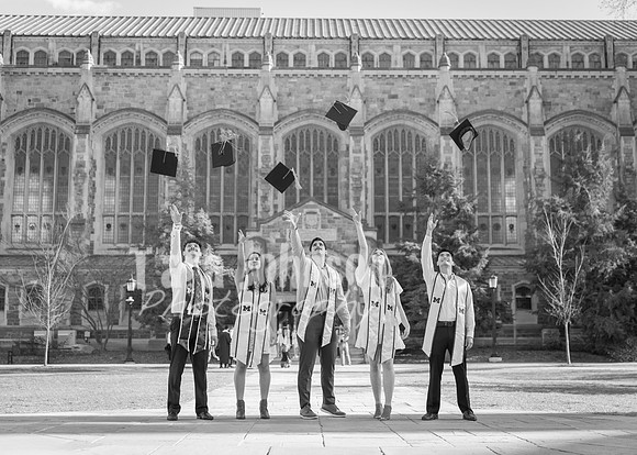 Kera & Friends Grad Photos W25 B&W (111 of 259)